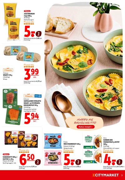 K-Citymarket tarjouslehti viikolta 5 sivu 5