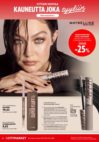 K-Citymarket tarjouslehti viikolta 5 sivu 10