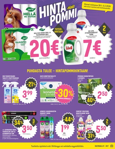 Halpa Halli tarjouslehti viikolta 5 sivu 7