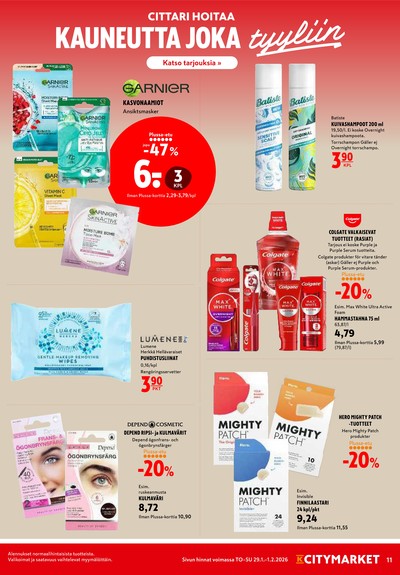 K-Citymarket tarjouslehti viikolta 5 sivu 11