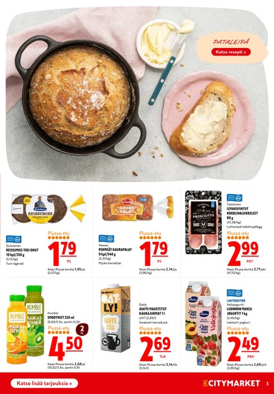 K-Citymarket tarjouslehti viikolta 5 sivu 3