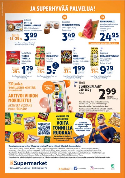 K-Supermarket tarjouslehti viikolta 5 sivu 4