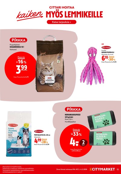 K-Citymarket tarjouslehti viikolta 6 sivu 13