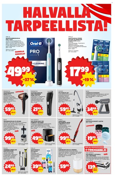 Tokmanni tarjouslehti viikolta 6 sivu 11