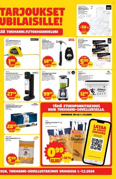 Tokmanni tarjouslehti viikolta 6 sivu 13