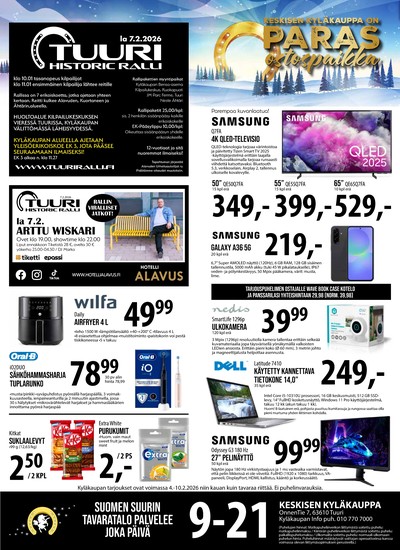 Keskinen tarjouslehti. Voimassa: 04/02/26 - 10/02/26