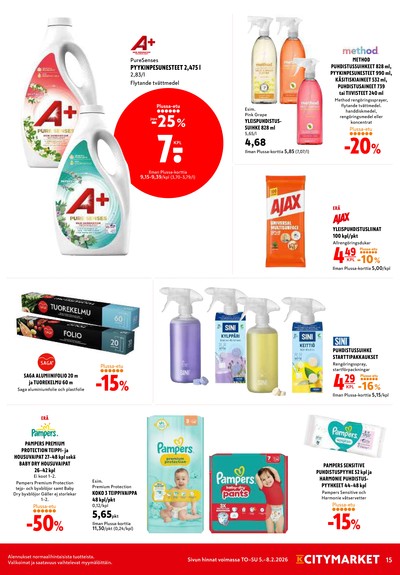 K-Citymarket tarjouslehti viikolta 6 sivu 15