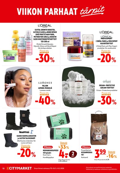 K-Citymarket tarjouslehti viikolta 6 sivu 10
