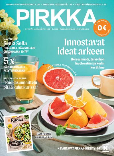 Pirkka tarjouslehti. Voimassa: 29/01/26 - 01/03/26