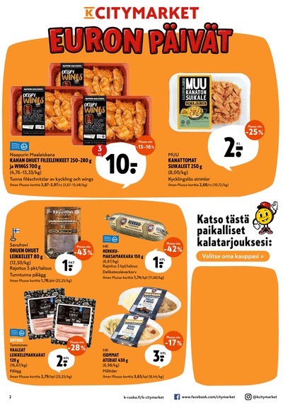 K-Citymarket tarjouslehti viikolta 7 sivu 2