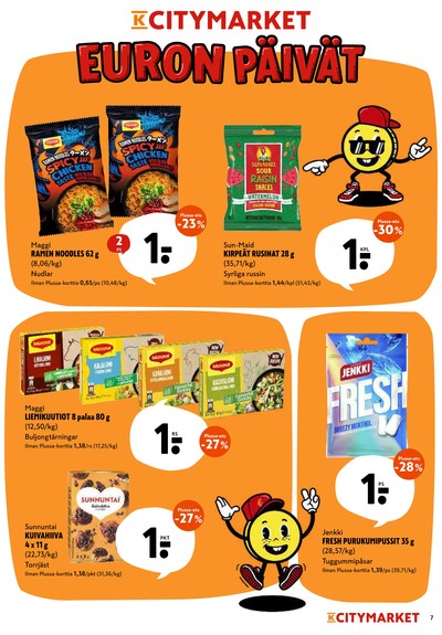 K-Citymarket tarjouslehti viikolta 7 sivu 7