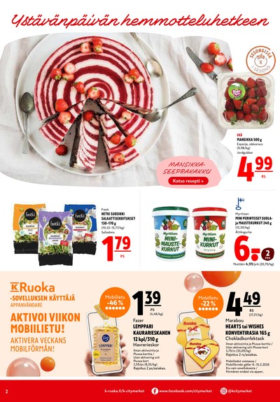 K-Citymarket tarjouslehti viikolta 7 sivu 2