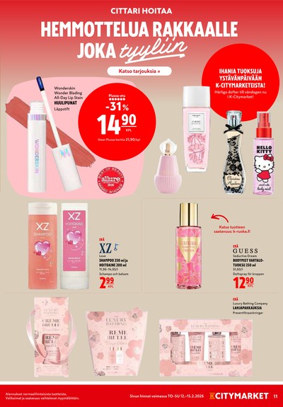 K-Citymarket tarjouslehti viikolta 7 sivu 11