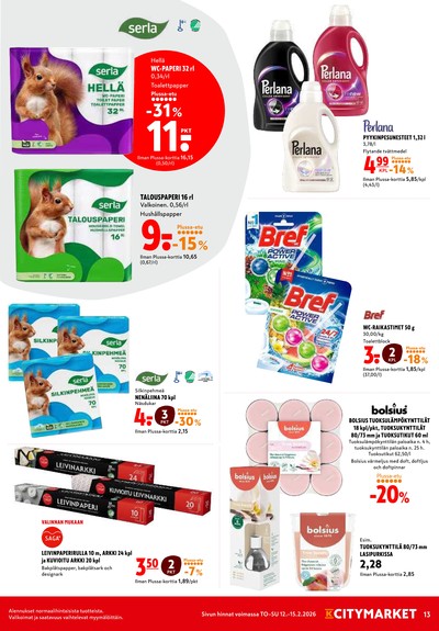 K-Citymarket tarjouslehti viikolta 7 sivu 13