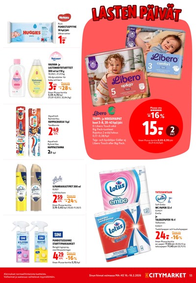 K-Citymarket tarjouslehti viikolta 8 sivu 11