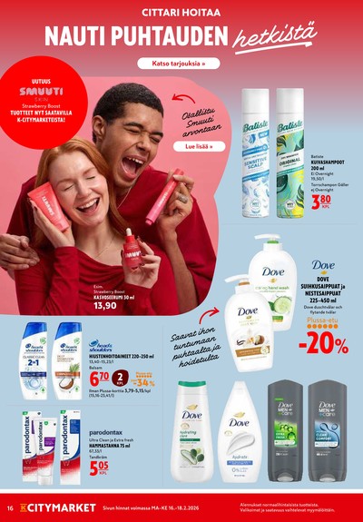 K-Citymarket tarjouslehti viikolta 8 sivu 16