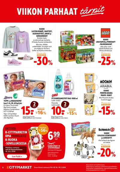 K-Citymarket tarjouslehti viikolta 8 sivu 8