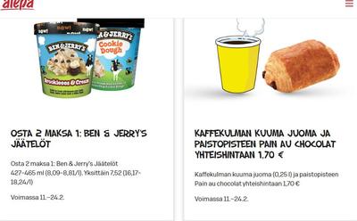 Alepa tarjouslehti. Voimassa: 19/02/26 - 24/02/26