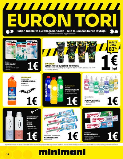 Minimani tarjouslehti viikolta 8 sivu 14
