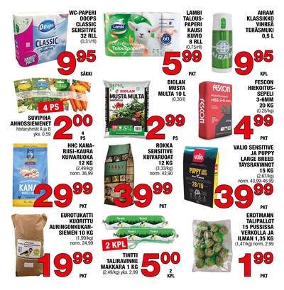Säästömarket tarjouslehti. Voimassa: 19/02/26 - 22/02/26