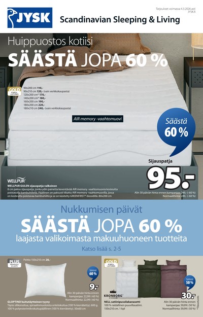 Jysk tarjouslehti viikolta 9 sivu 2