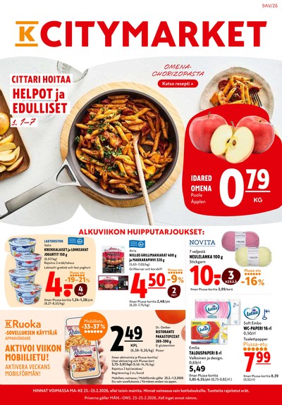 K-Citymarket tarjouslehti viikolta 9 sivu 1