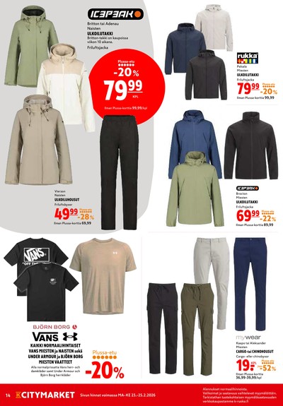 K-Citymarket tarjouslehti viikolta 9 sivu 14