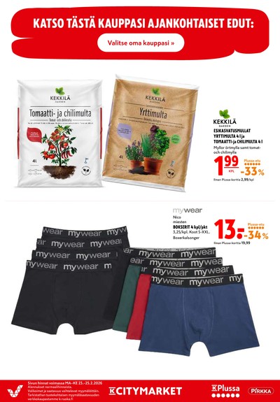 K-Citymarket tarjouslehti viikolta 9 sivu 19