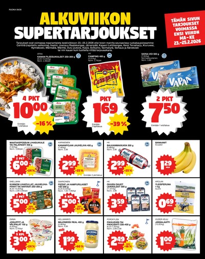 Tokmanni tarjouslehti viikolta 9 sivu 1