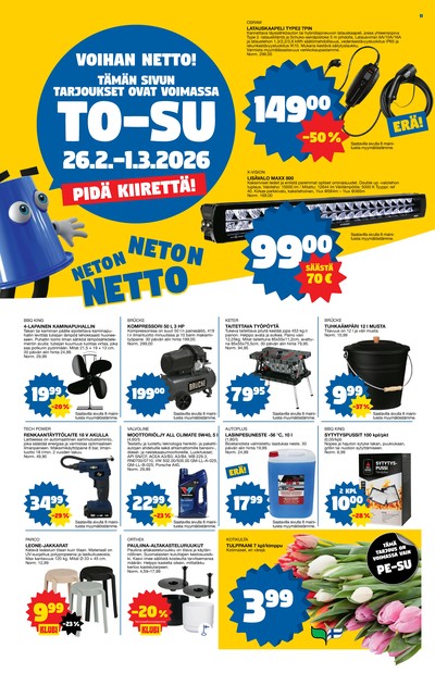 Tokmanni tarjouslehti viikolta 9 sivu 11
