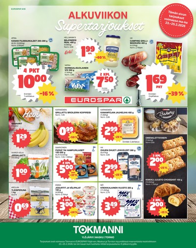 Tokmanni tarjouslehti viikolta 9 sivu 1