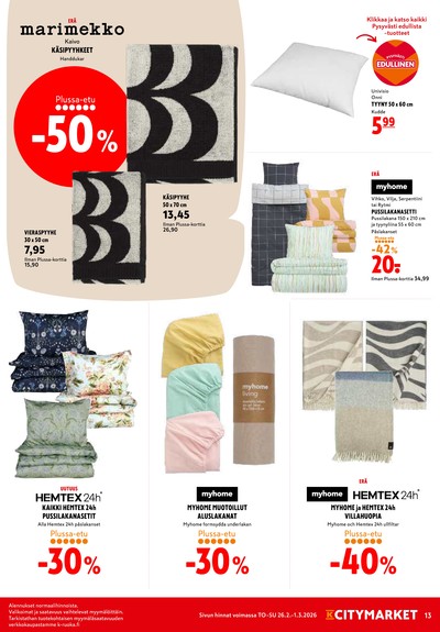K-Citymarket tarjouslehti viikolta 9 sivu 13