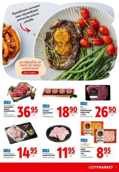 K-Citymarket tarjouslehti viikolta 9 sivu 5
