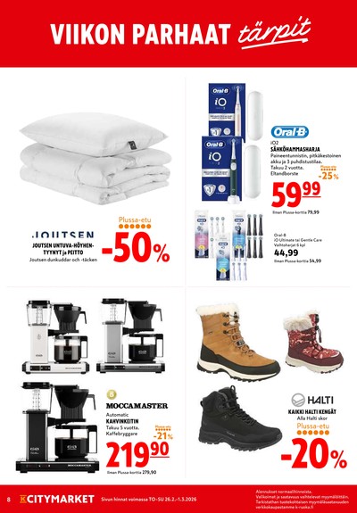 K-Citymarket tarjouslehti viikolta 9 sivu 8