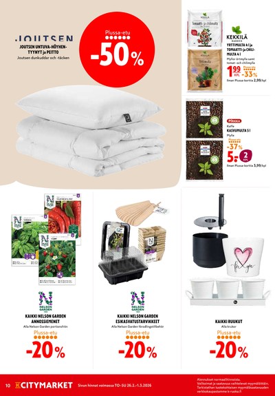 K-Citymarket tarjouslehti viikolta 9 sivu 10