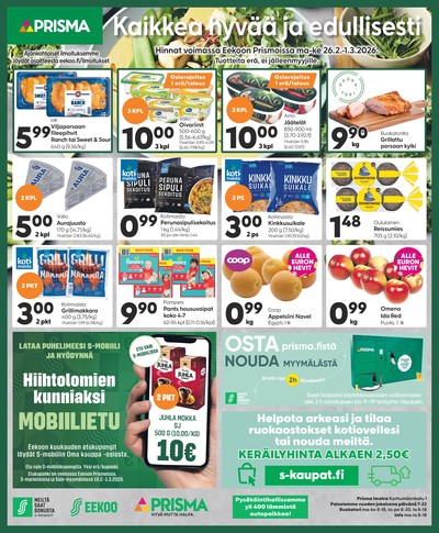 Prisma region tarjouslehti viikolta 9 sivu 1